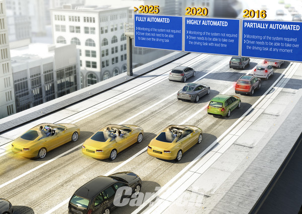올해 7월부터 레벨3 단계의 부분자율주행차가 거리에 나선다(사진=콘티넨탈)